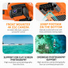 Квадрокоптер LYZRC L900 Pro Max Orange — дрон з 4K камерою, GPS, FPV, БК моторами, лазерним уникненням перешкод, до 28 хвилин польоту, дальністю до 1200 м, кейс, сірий